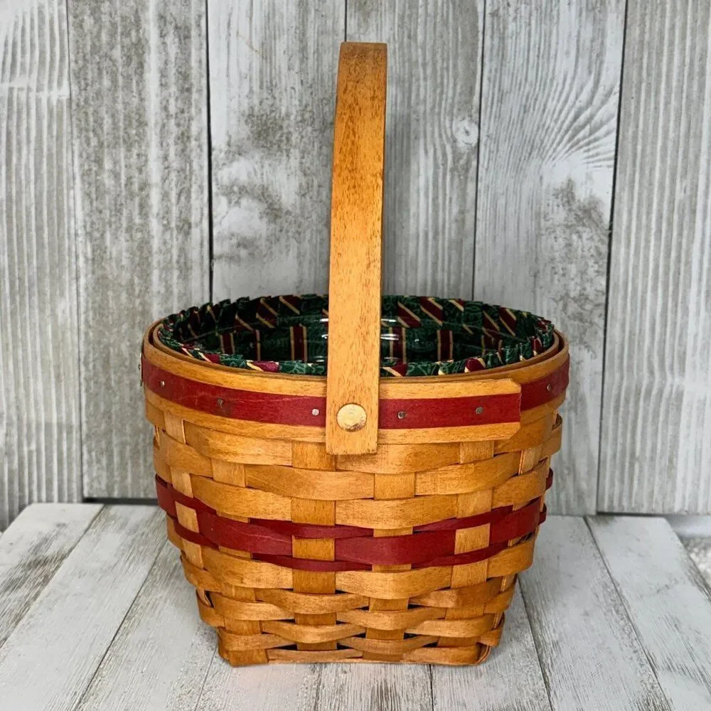 Longaberger 1994 Christmas Collection Jingle Bell Basket